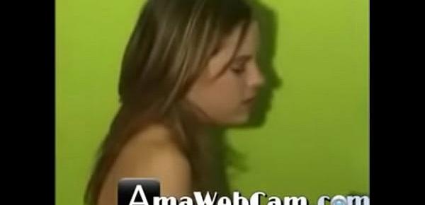  Girl filmed while she plays with her pussy - AmaWebCam.com
